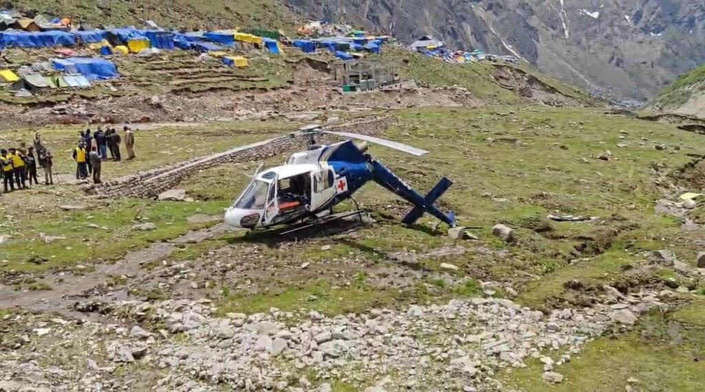Helicopter crash in Kedarnath