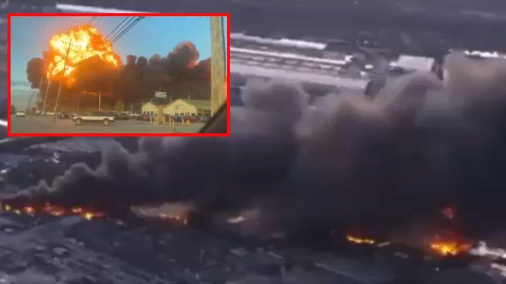 उड़ान भरते ही कार्गो प्लेन क्रैश