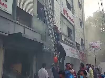 Bhavnagar Hospital Complex Fire
