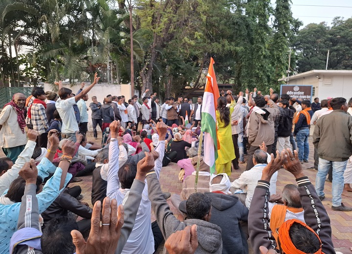 खैरागढ़ में श्री सीमेंट परियोजना का विरोध