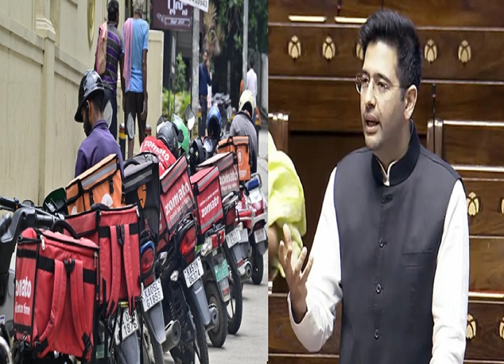 10-Minute Delivery का मुद्दा Raghav Chadha ने उठाया