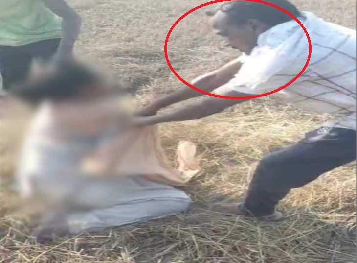 तमनार में महिला आरक्षक से बर्बरता