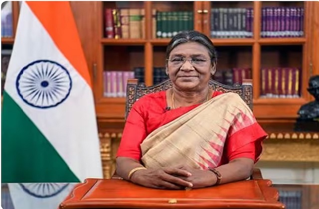 राष्ट्रपति द्रौपदी मुर्मू