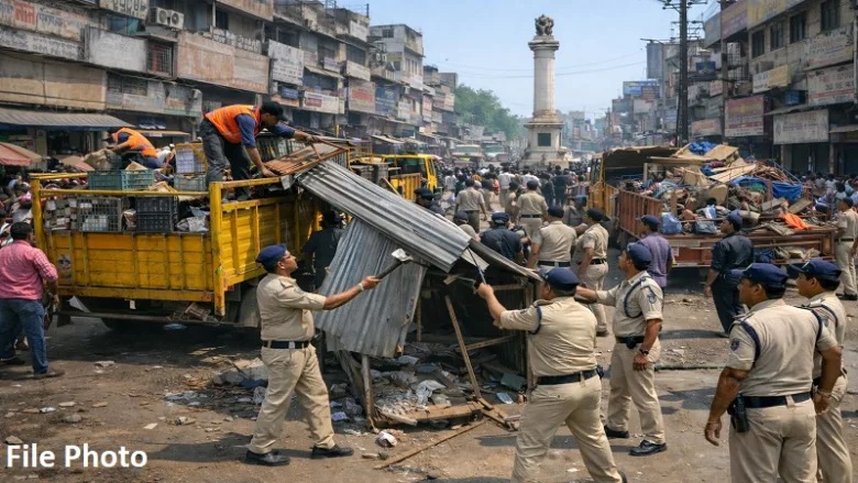 रायपुर में ट्रैफिक जाम की समस्या