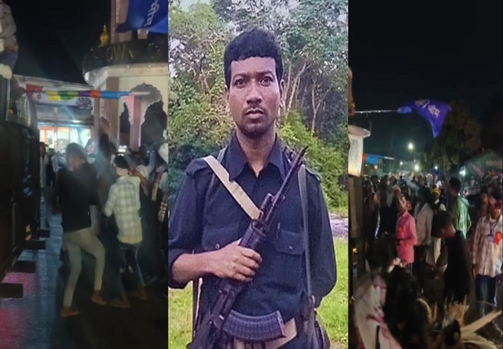 जगदलपुर कार्यक्रम में हिड़मा सॉन्ग पर डांस