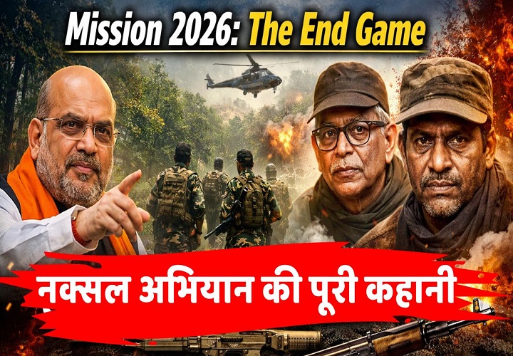 बस्तर में Mission 2026 का एंड गेम