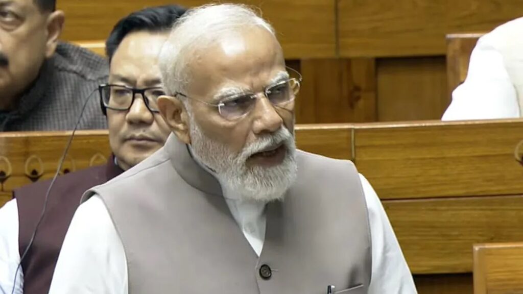 PM Modi Parliament Speech