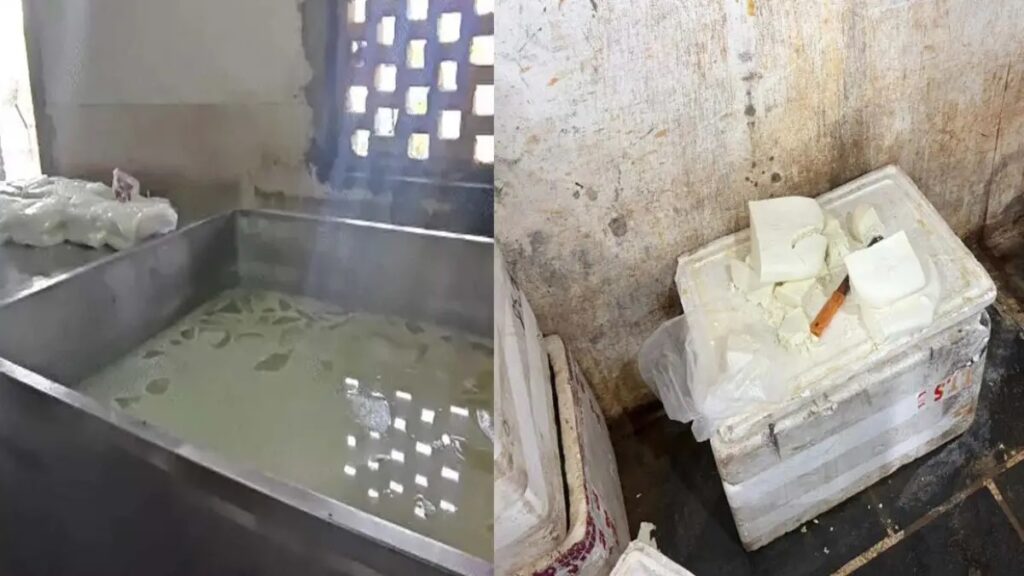 Fake Paneer Raid
