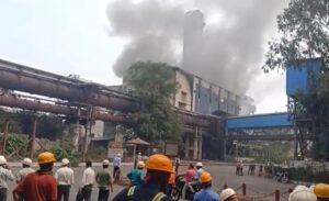 Bhilai Steel Plant Fire