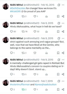 Nidhi Mittal Bansal Controversy