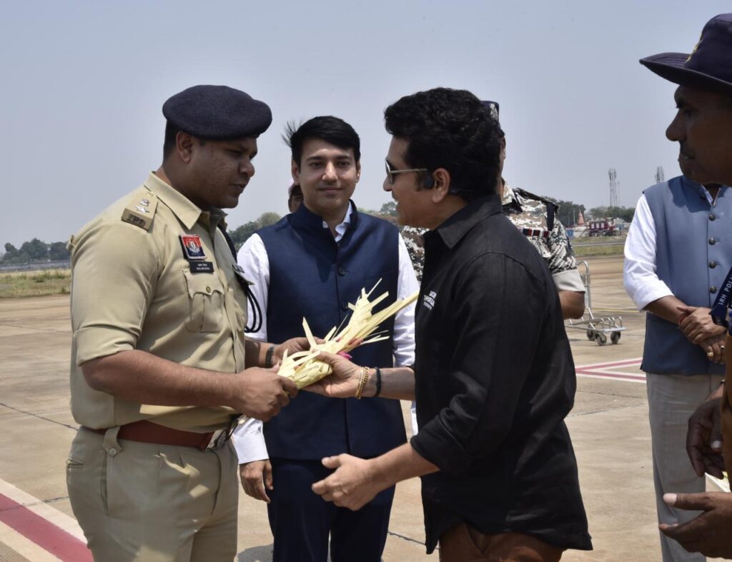 Sachin Tendulkar Bastar Visit