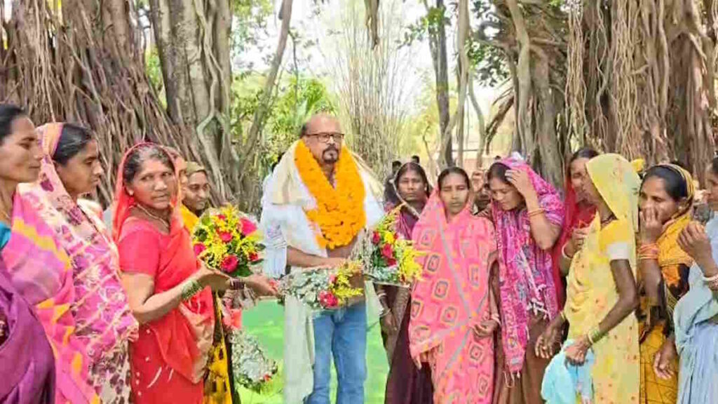Bhanupratappur Mine Protest