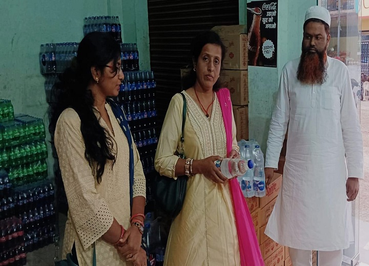 पैकेज्ड वाटर प्लांटों पर छापा
