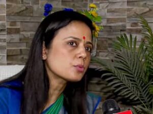 Mahua Moitra Indigo Flight Row