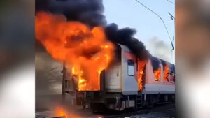 Ratlam Express Train Fire