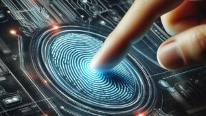 Cyber Scam through AI Fingerprint Theft
