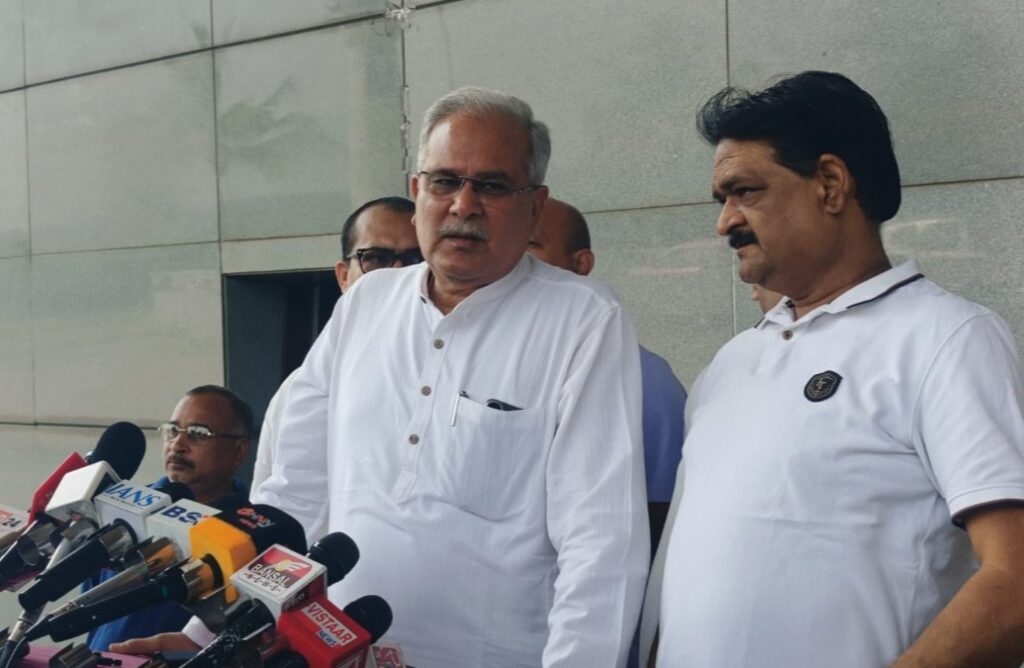 Bhupesh Baghel on Petrol Diesel Price