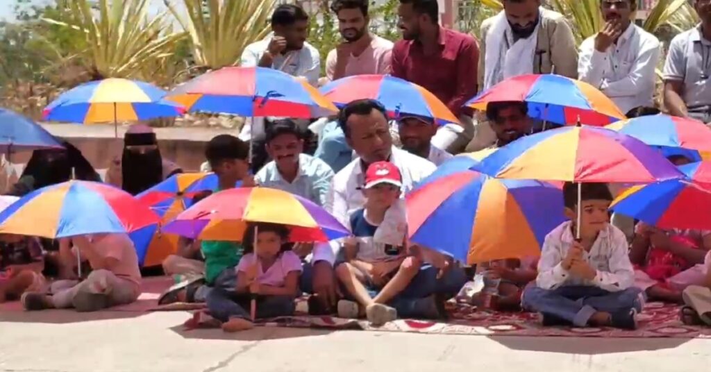 Mandsaur RTE Admission Protest