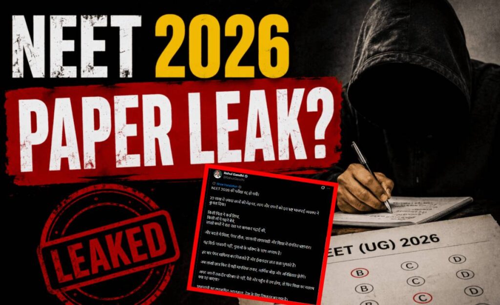 NEET UG 2026 Exam Cancelled