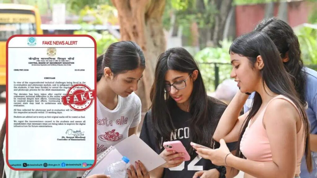 CBSE Rechecking Process 2026
