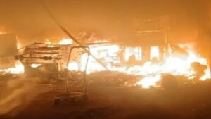 Raipur Bharati Foods Factory Fire