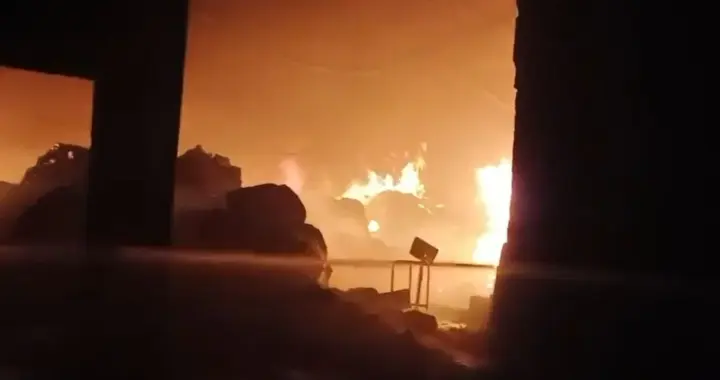 Raipur Bharati Foods Factory Fire