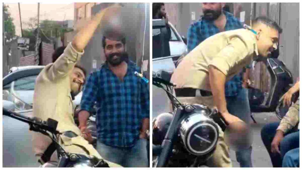 Indore Policeman Viral Video