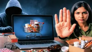 Online Medicine Sale Protest
