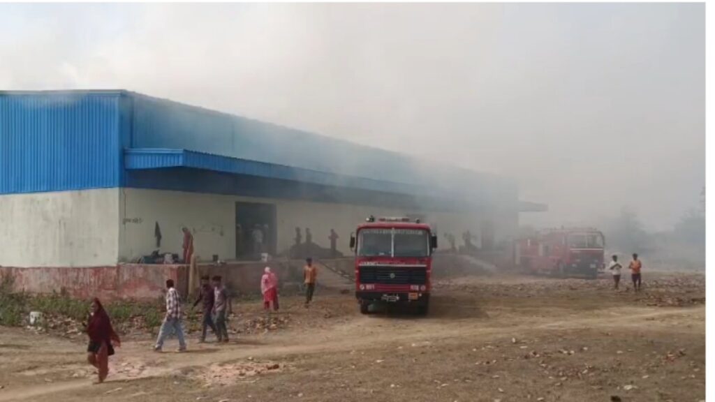 Jagdalpur Tendu Patta Godown Fire