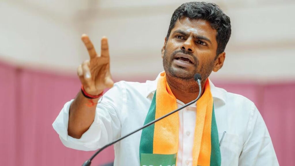 नितिन नबीन ने स्वीकार किया अन्नामलाई का इस्तीफा