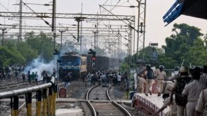 Patliputra Station Protest
