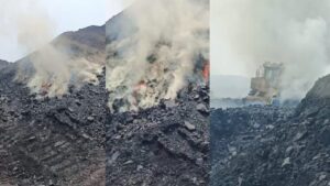 SECL Kusmunda Coal Stock Fire