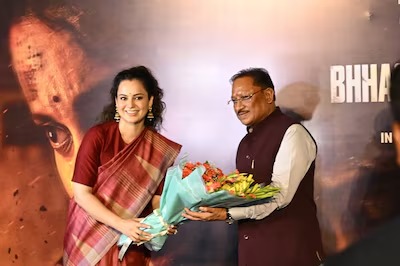 Kangana Ranaut Bharat Bhagya Vidhata Screening Raipur