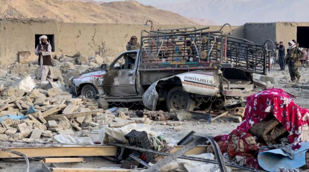 Pakistan airstrike Afghanistan civilian