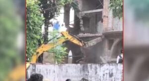Raipur Bulldozer Action