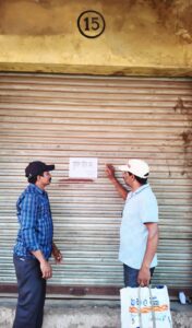 Jagdalpur Shop Sealing Action