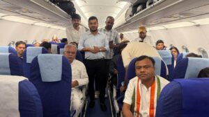 Raipur flight diverted Nagpur bad weather
