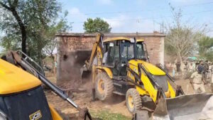 Nakti village eviction drive Raipur