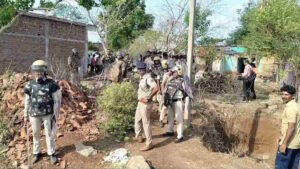 Nakti village eviction drive Raipur