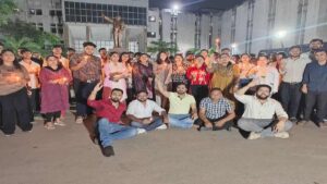 Chhattisgarh doctors protest candle march