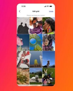 Instagram Grid Reorder