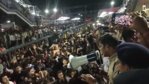Patliputra Station Protest