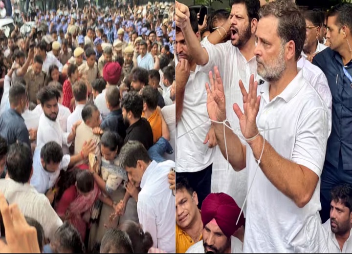 राहुल-प्रियंका डिटेन