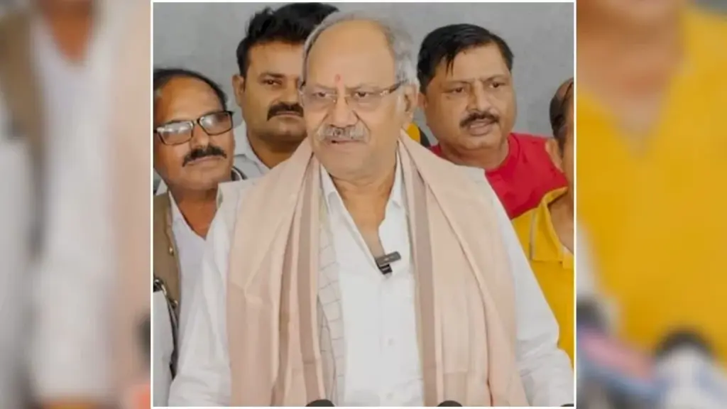 Brijmohan Agrawal On Nakti Bulldozer Action