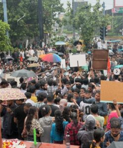 Raipur Youth Protest News
