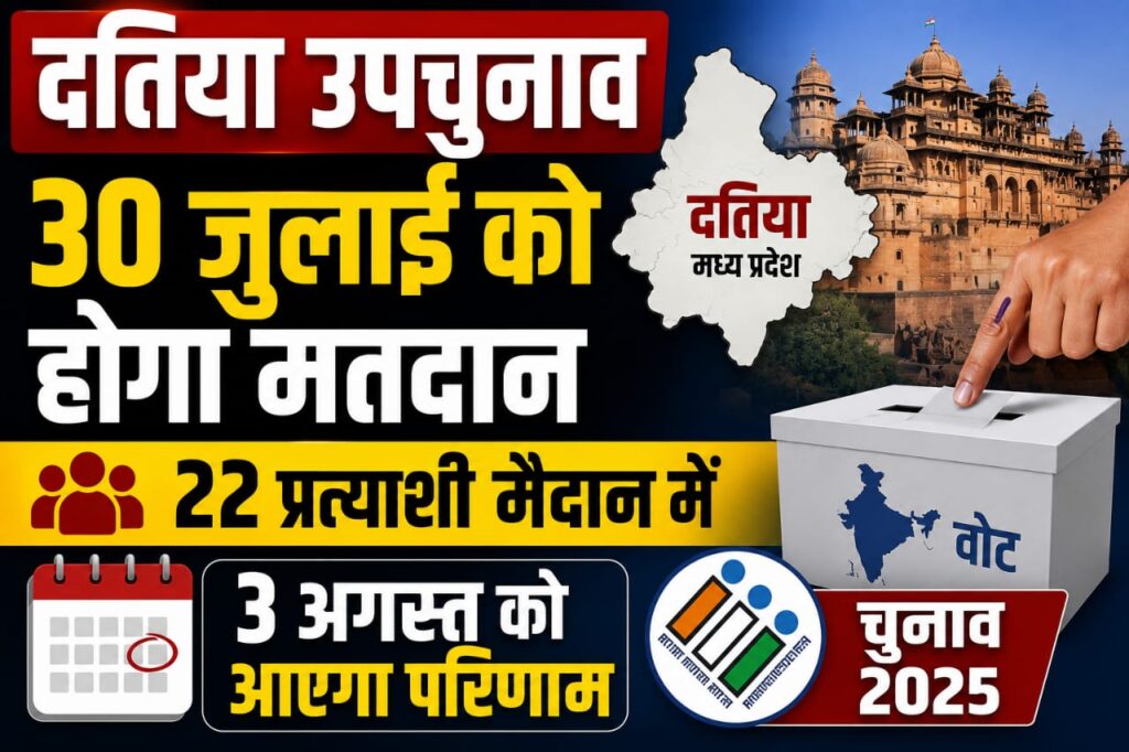 Datia bypoll candidates 2026