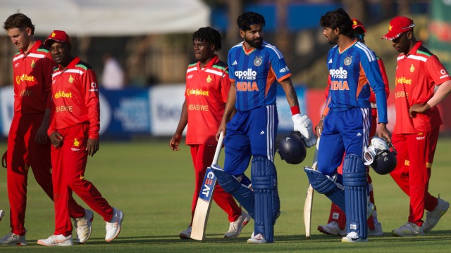 ZIM vs IND 3rd T20I Match Result