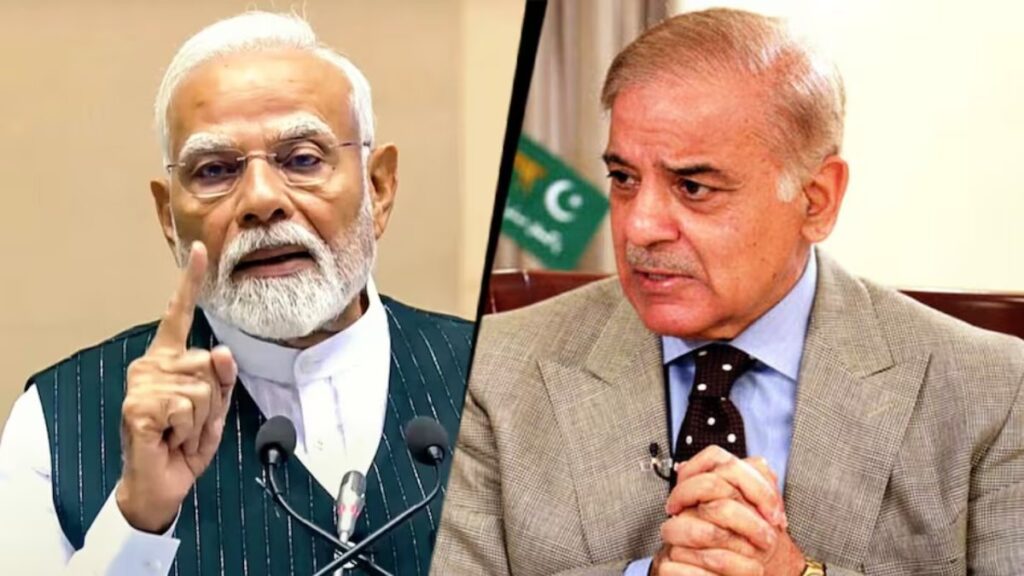 India Pakistan peace letter to PM Modi and Shehbaz Sharif
