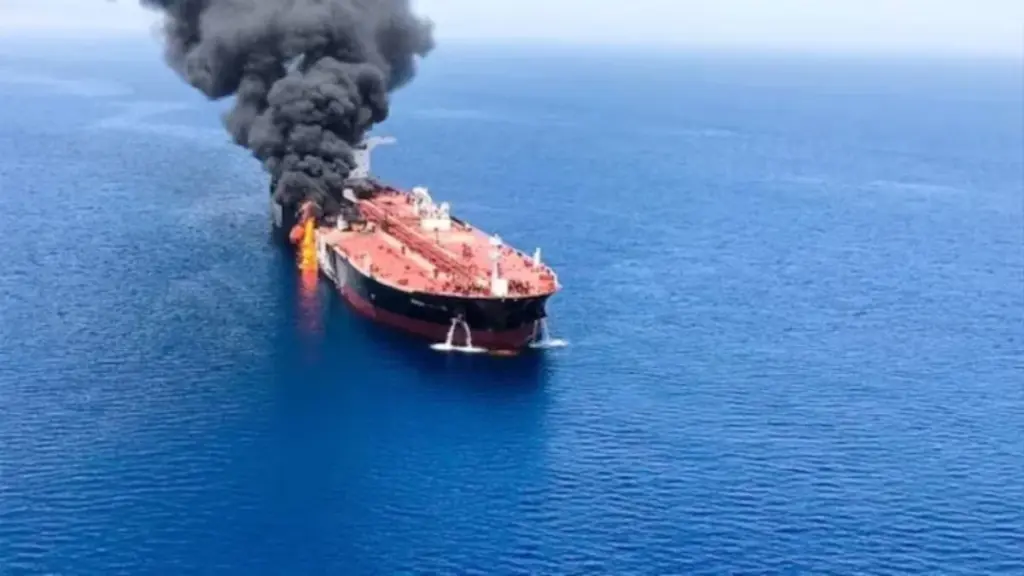 Iran attack LPG tanker Indian crew safe