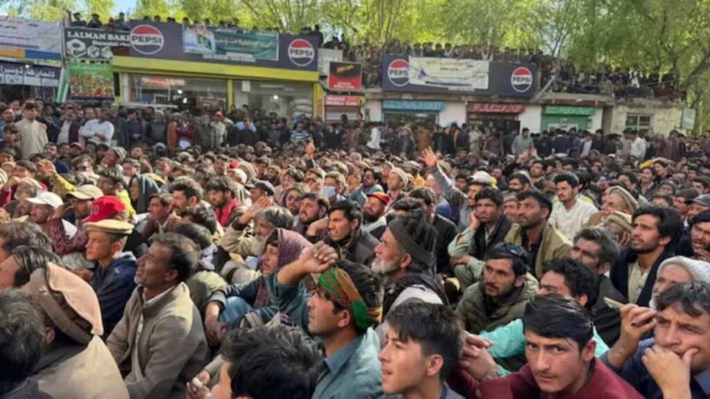 PoK long march protest Pakistan